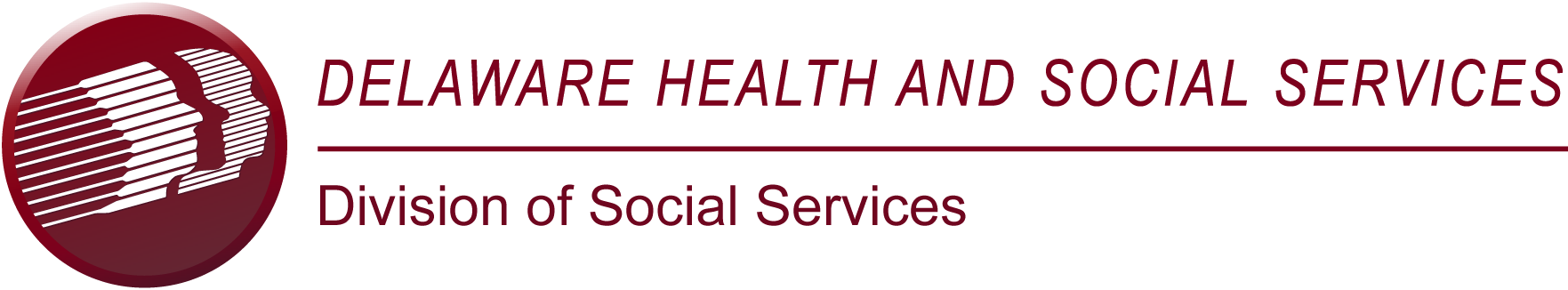 Logo for the Delaware Department of Health and Social Services, Division of Social Services